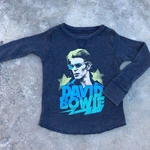David Bowie baby thermal top